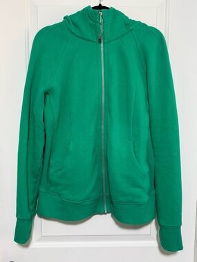 lululemon athletica Green Scuba Full‑Zip